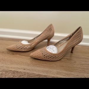 Alfani Step N Flex Women's Heel, Size 9 Wide, Nude